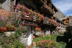 chalet de pierres et lauzes à Bonneval / Arc gîte Bonneval sur Arc Savoie Vanoise France - appartements et studios à louer toute l'année